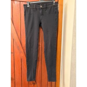 American Eagle Outfitters Super Stretch Jegging Black Skinny Jeans Womens Size 2